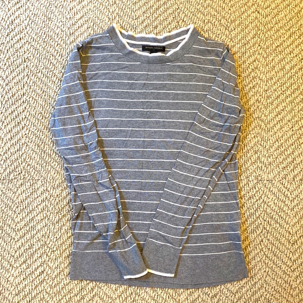 Banana Republic Striped Sweater Size Small
